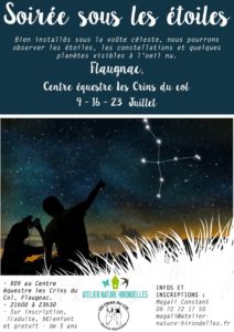 Soirée sous les étoiles