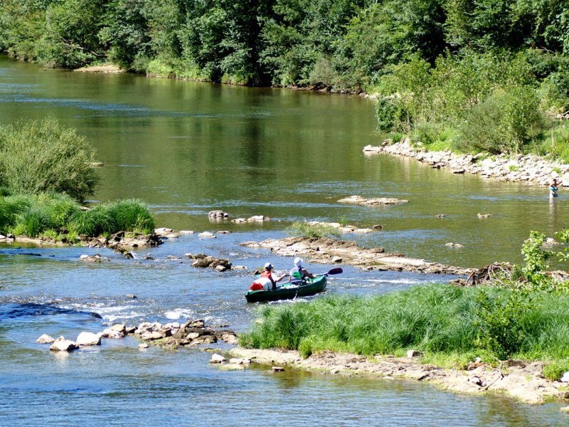 canoe riviere aveyron nature escapade