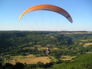 Lot of parapente